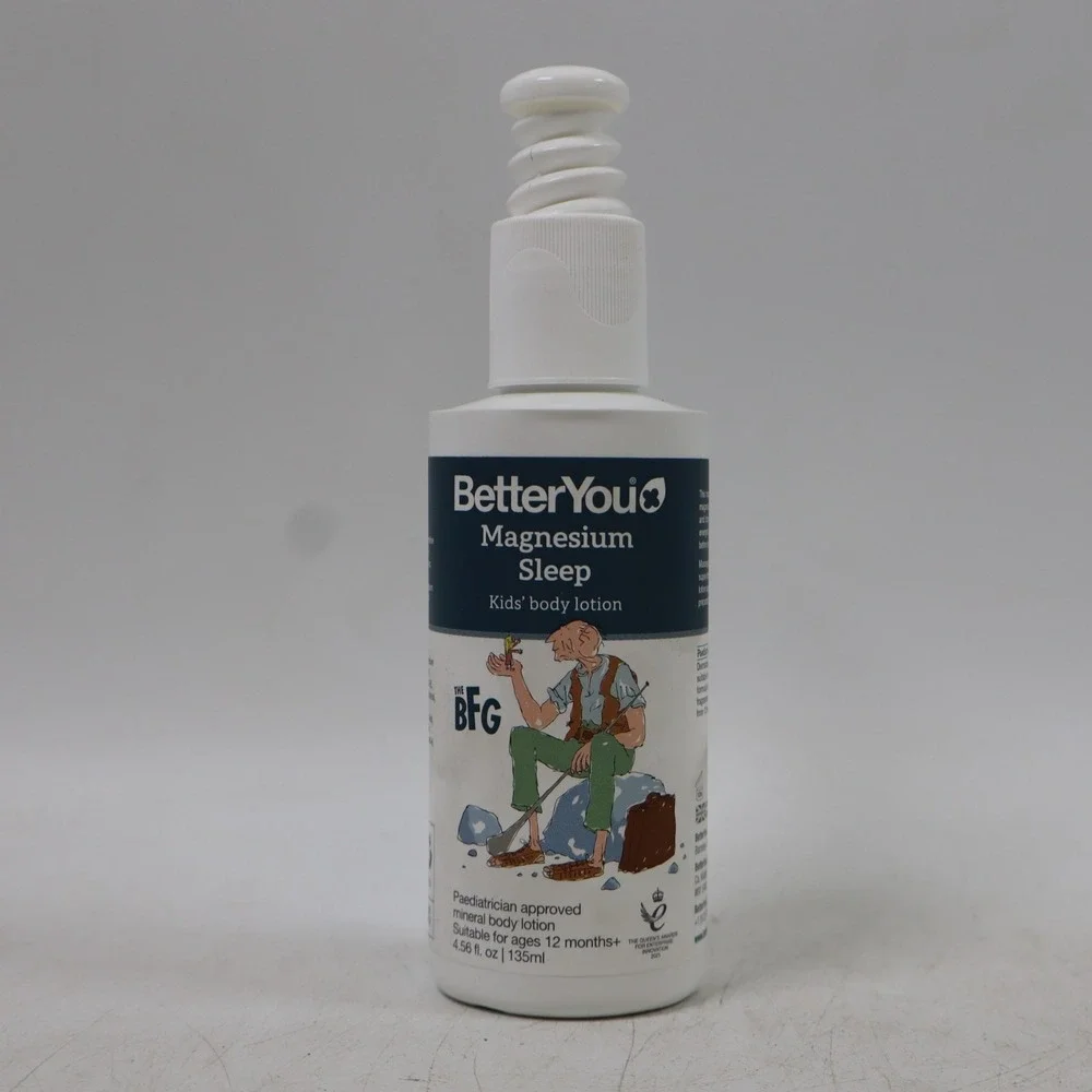 4 PACK BetterYou Magnesium Kids' Sleep Mineral Body Lotion 4.56 FL Oz Each